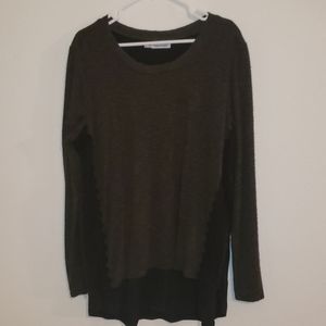 Double lined long sleeve top